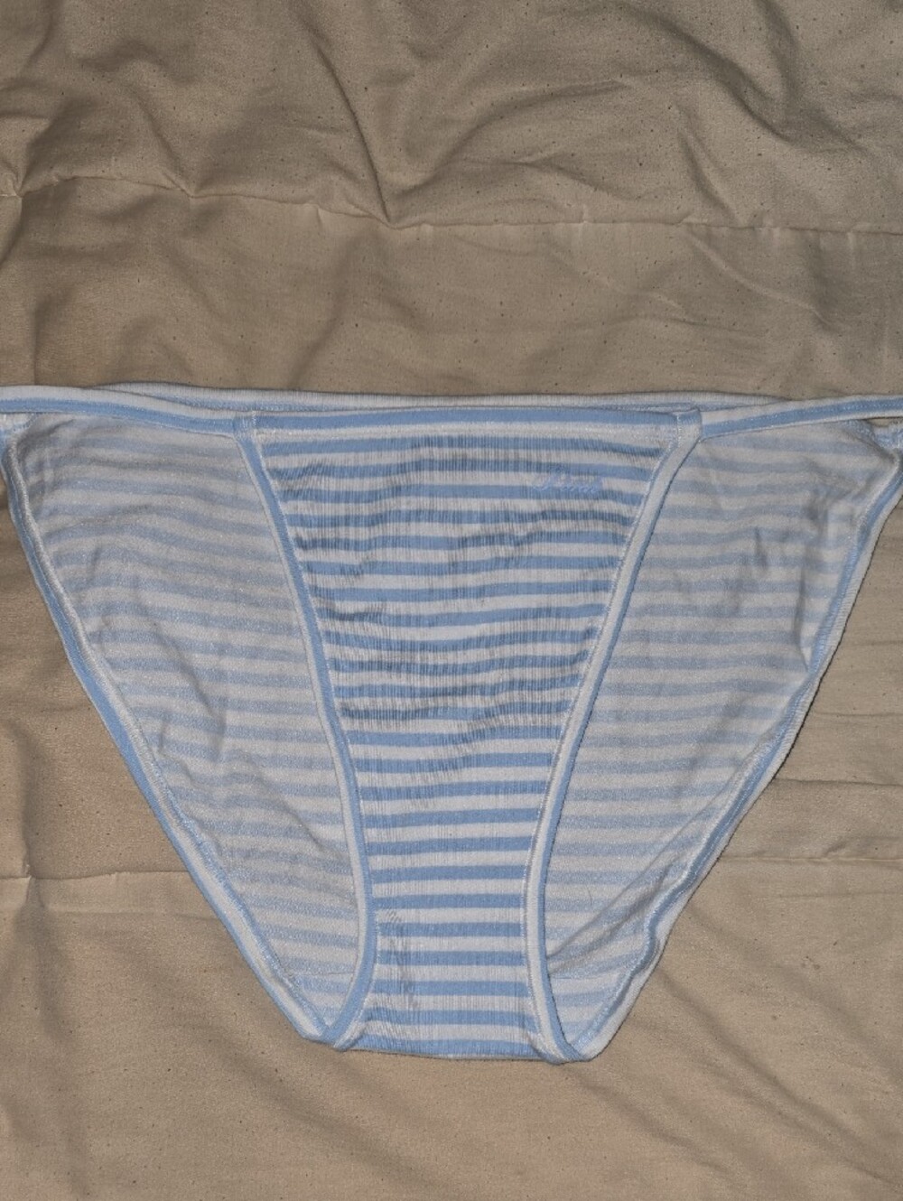 Pack of Women's Bikini Briefs - White, Black, Blue, Yellow - Picture 3 of 6